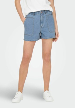 RAFAEL NORMAL GESCHNITTEN  - Jeansshorts - light blue denim