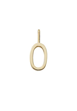 Design Letters LETTER CHARM 10MM A-Z 18K GOLD-PLATED - Pendentif - gold-coloured