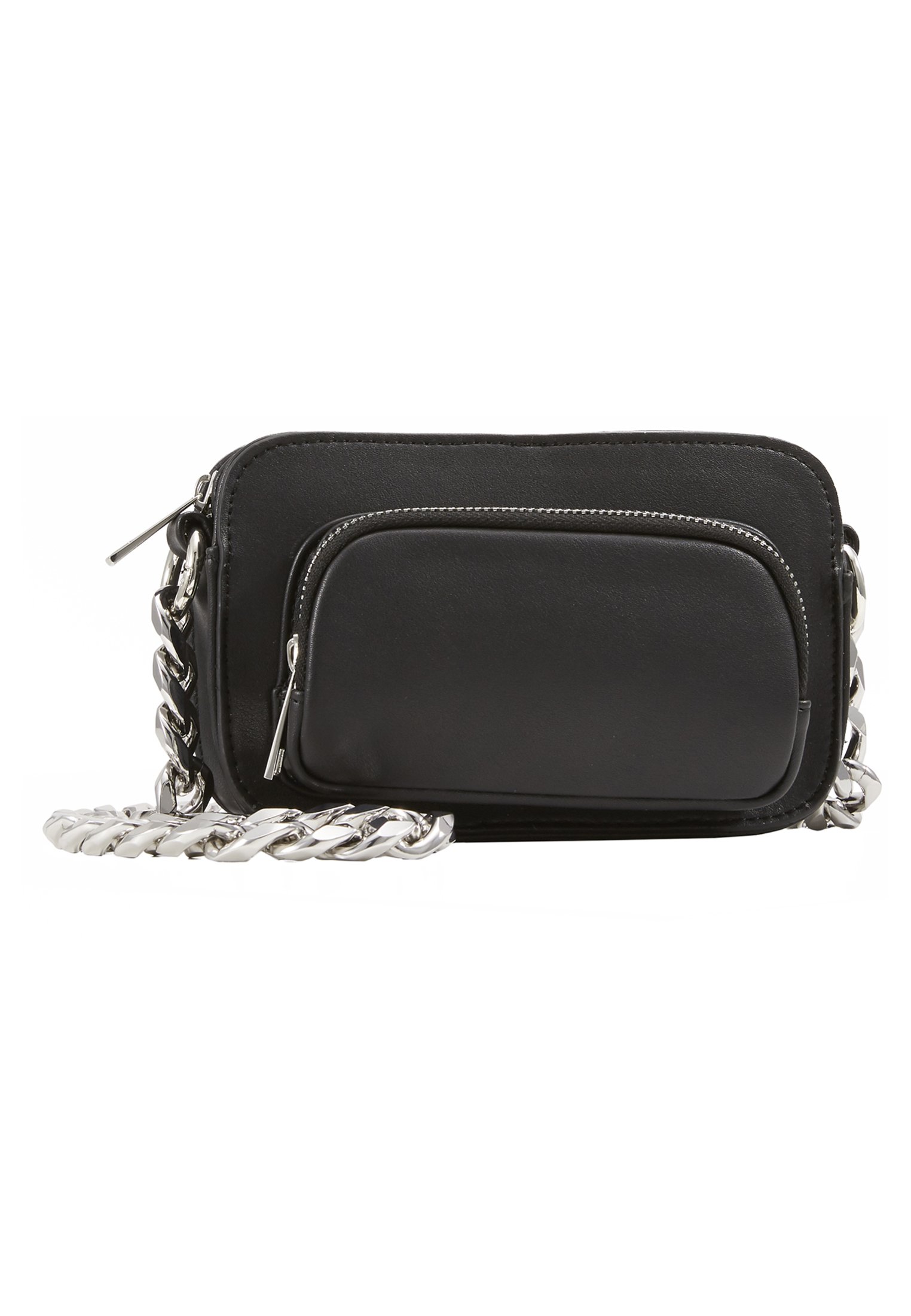 Pieces PCEMSA CROSS BODY Skulderveske blacksilver Pieces PCREV CROSS BODY Håndveske blacksilver Zalando.no