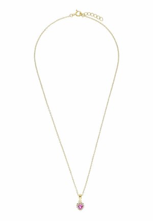 Ketting - gold-coloured pink