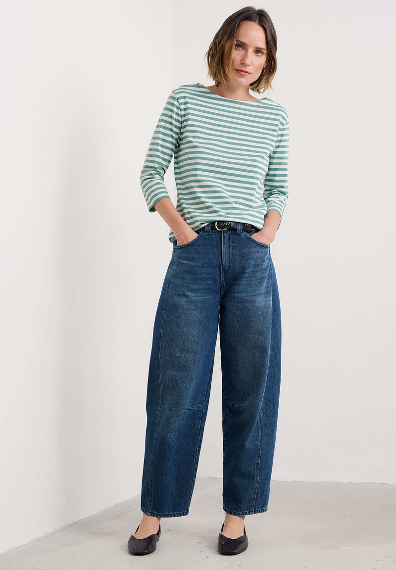 Seasalt Cornwall SAILOR - Longsleeve - green mini cornish sage leaf
