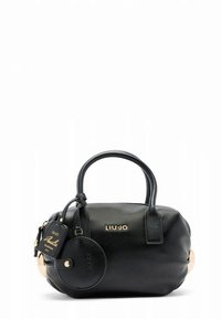 LIU JO SMALL WITH CHARM - Handtasche - black