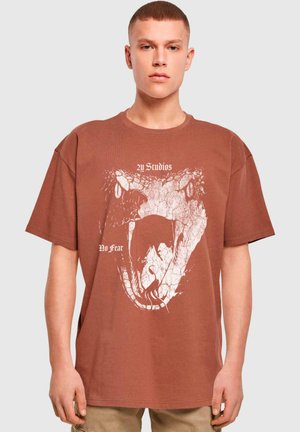 2Y Studios SNAKE TEE - T-Shirt print - bark