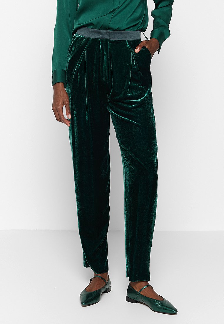 Emporio Armani Broek donkergroen