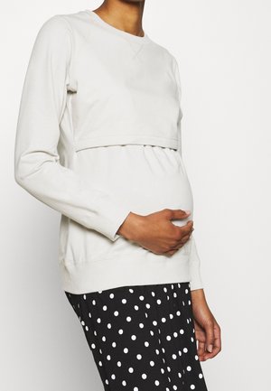Sweatshirt - metallic grey