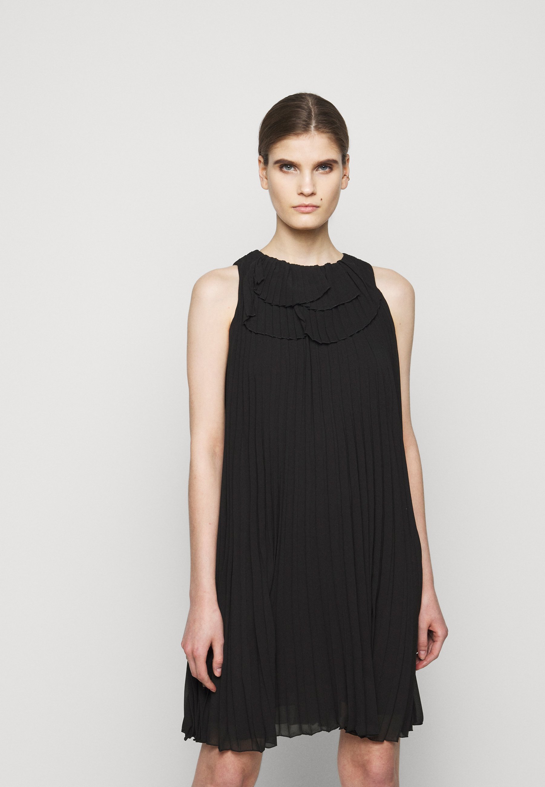 emporio armani black dress