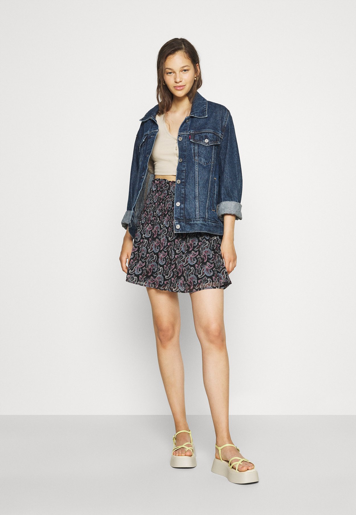 ONLASTA SMOCK SKIRT