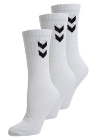 Hummel - BASIC 3 PACK - Calcetines de deporte - white Imagen en miniatura 1