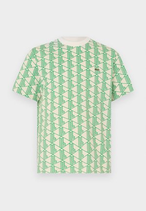 Lacoste, T-shirt imprimé - crystal/calathea