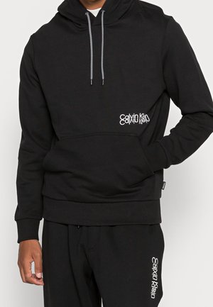 Jersey con capucha - black