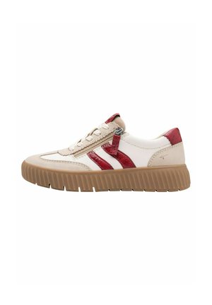 Tamaris SNEAKER - Tenisky - beige red