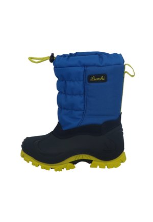 Lurchi FINNLEY UNISEX - Snowboot/Winterstiefel - black/royal