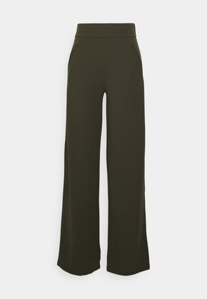 JDY Tall JDYLOUISVILLE CATIA WIDE PANT - Bukser - forest night
