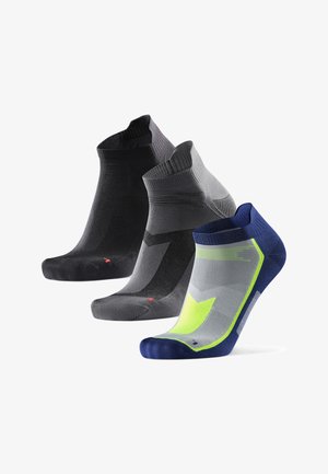 Calze A Compressione 14-18 MmHg In Cotone Biologico - 3 Paia, Per Sport E Lavoro