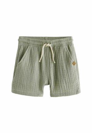 Next SOFT TEXTURED REGULAR FIT - Short - sage green
