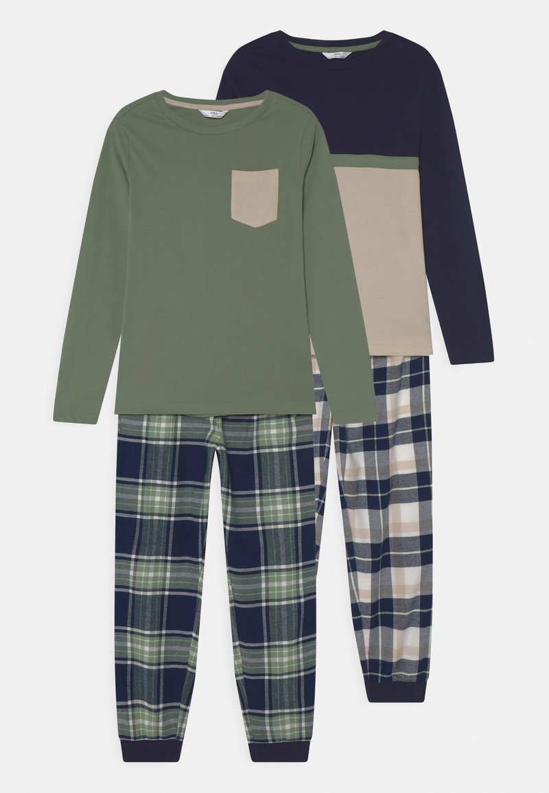 Marks & Spencer 2 PACK Pyjama blue mix/blauw Zalando.be