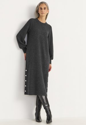 Cellbes of Sweden Strickkleid - black melange