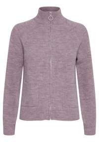BYMARTINE POCKET CARDIGAN - - Strickjacke - orchid haze melange