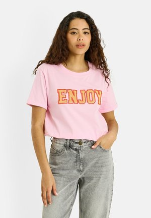 Grain de Malice, T-SHIRT MANCHES COURTES - T-shirt imprimé - rose pâle
