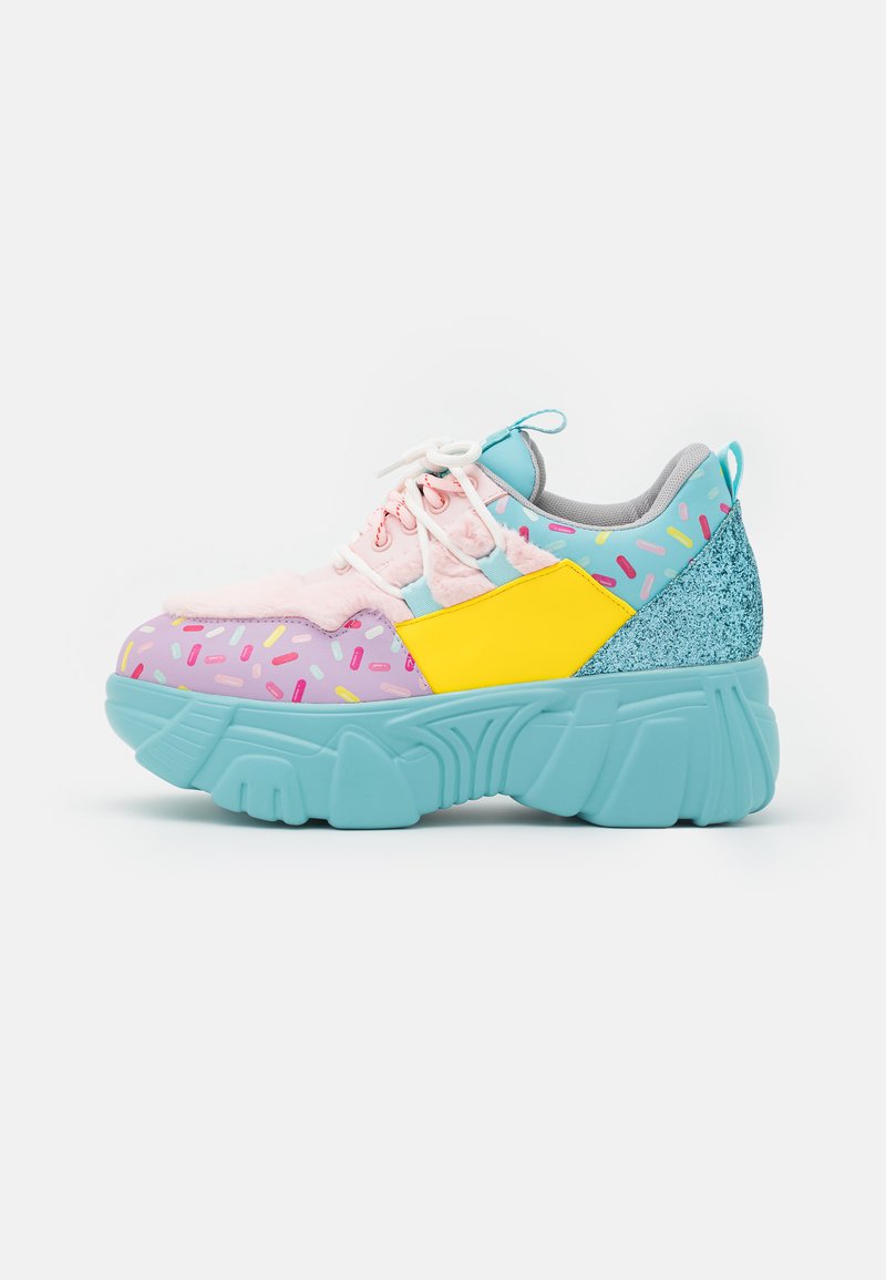 Koi Footwear VEGAN FIZZ WIZZ BUBBLE GUM TRAINERS Trainers sprinkle