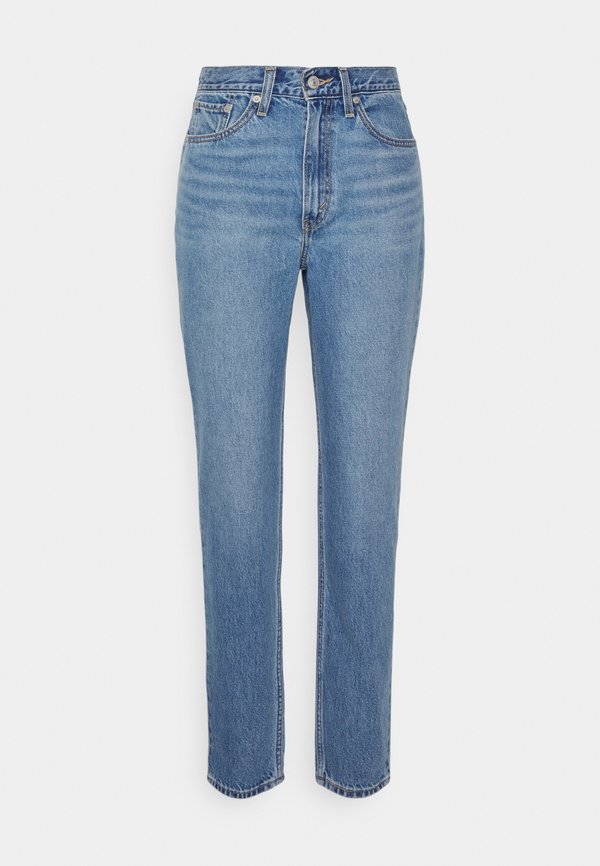 Mom Jeans -  medium indigo worn in2