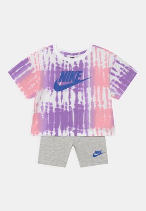 BOXY TEE BIKE SET - Triko s potiskem - grey heather