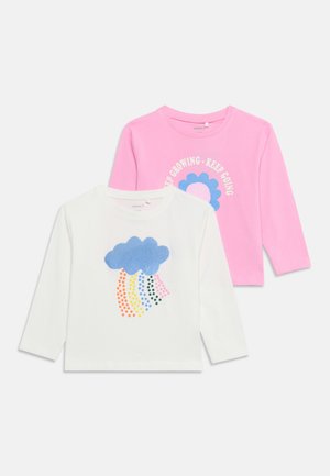 Name it, NMFLINDALI 2 PACK - Langarmshirt - begonia pink/cloud dancer