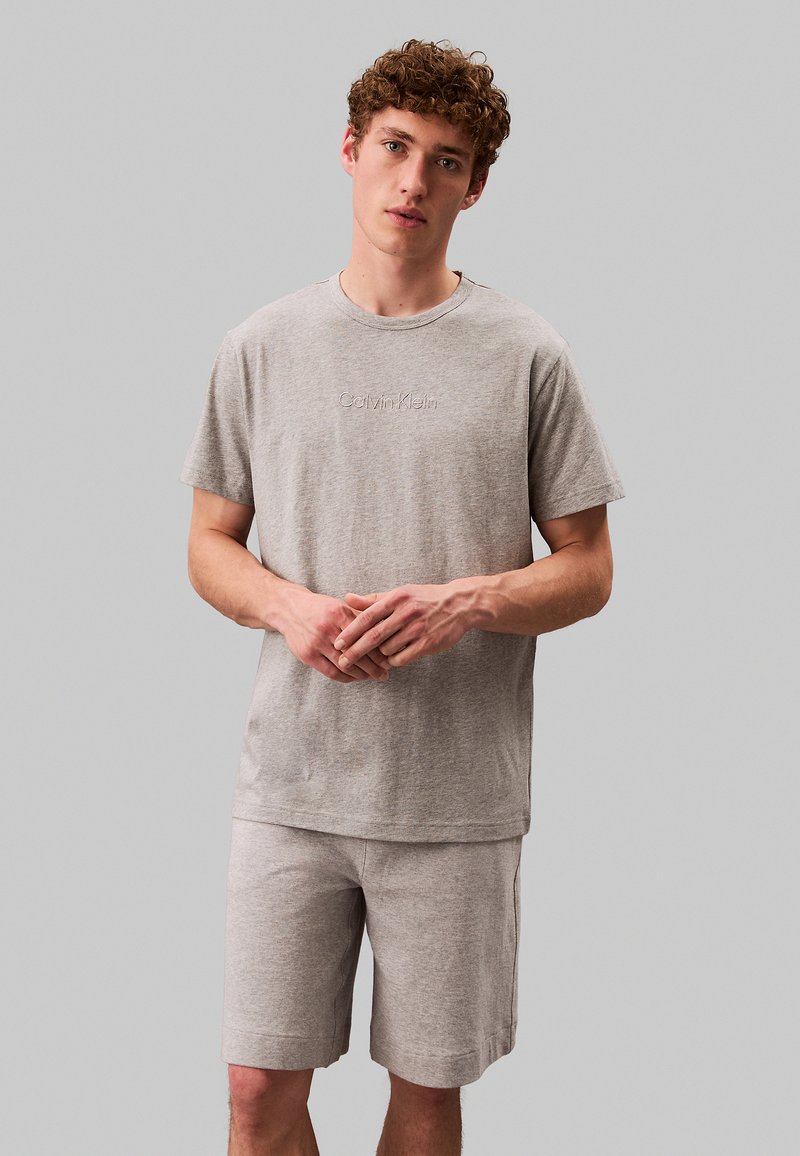 Calvin Klein - LOUNGE  - Pyjama top - grey heather, Enlarge