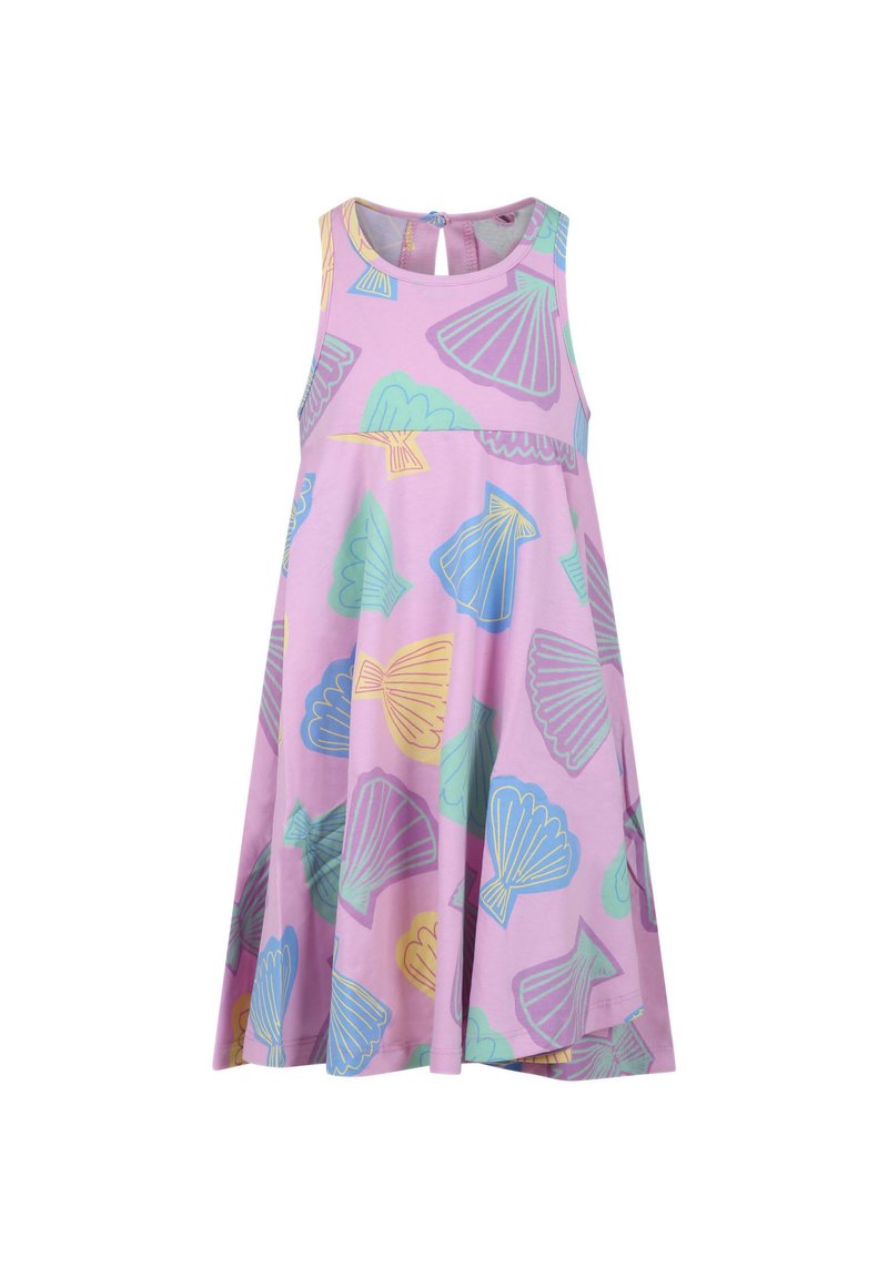 Stella McCartney Kids Jurk donkerroze