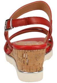 Marco Tozzi Wedge sandals - chili