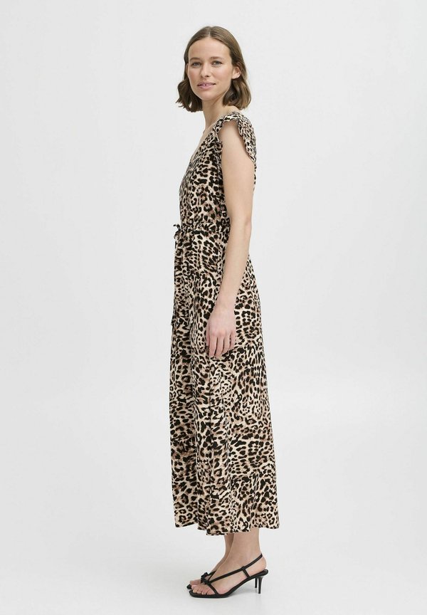 BYMMMJOELLA - Maxi dress - birch leopard3