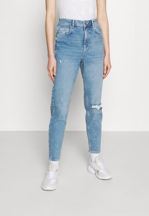 PCLEAH MOM - Jeansy Relaxed Fit - light blue denim