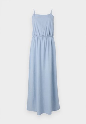 ONLY, ONLNOVA STRAP MAXI DRESS - Μάξι φόρεμα - light blue denim