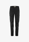 STINA TROUSERS W - Lauko kelnės - schwarz