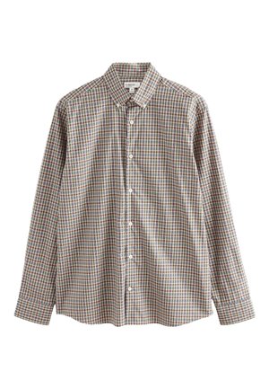 Next, Shirt - green pink