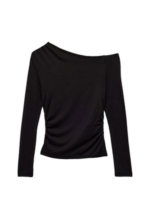 OFF-SHOULDER  - Långärmad tröja - black