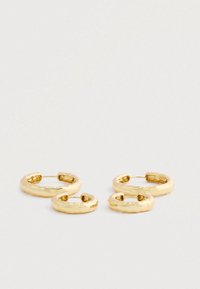 THE LIQUID HOOPS SET - Σκουλαρίκια - gold-coloured