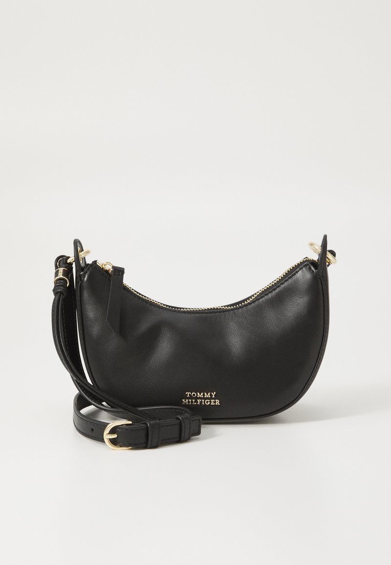 Tommy Hilfiger MOON MINI CROSSOVER - Geantă crossbody - black/negru ...