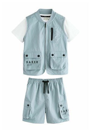 REGULAR FIT - AND 3 PIECE SET - Cargohose - grey