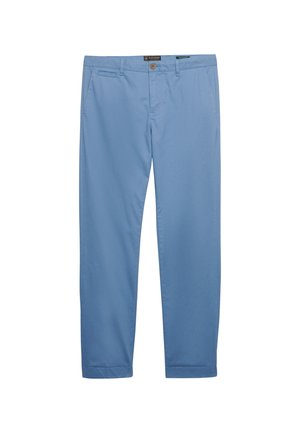 Superdry & Co, SUPERDRY PREMIUM REGULAR CHINOS.. - Chino - washed blue