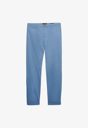 Superdry & Co, SUPERDRY PREMIUM REGULAR CHINOS.. - Chino - washed blue