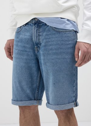 MEDIO - Shorts di jeans - blu