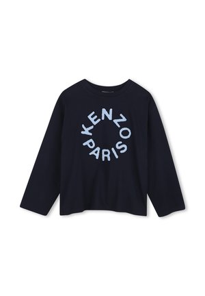 KENZO kids, TEE-SHIRT MANCHES LONGUES - Longsleeve - bleu mistral