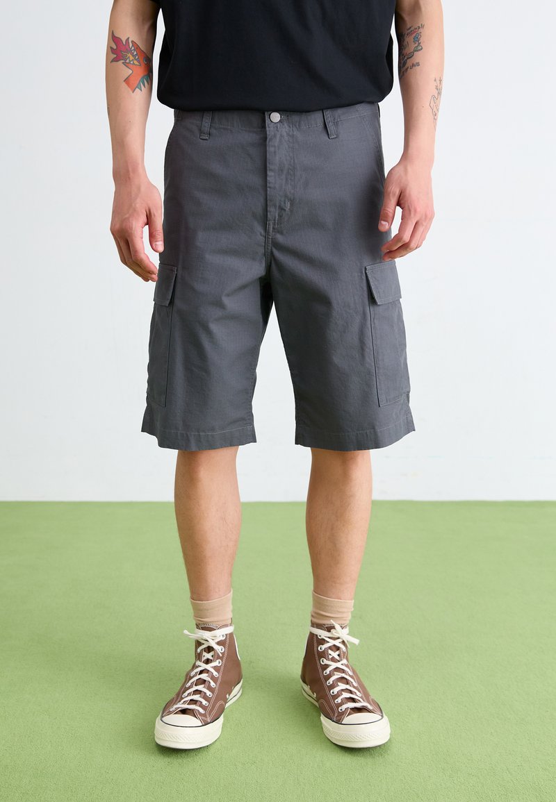Carhartt WIP REGULAR CARGO COLUMBIA  - Pantaloni scurți - graphite