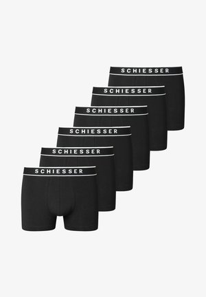 Schiesser 6ER PACK - Boxer Briefs - schwarz