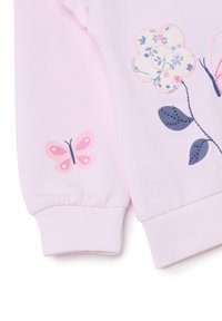 OVS FRILL AND FLORAL EMBROIDERY - Sweater - light pink