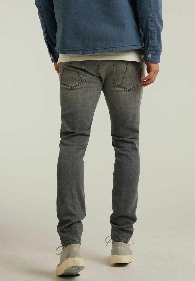 Herren Skinny Fit | CHASIN' CARTER GARETH Jeans Straight Leg grey/grau - YW93021 Herren Skinny Fit | CHASIN' CARTER GARETH Jeans Straight Leg grey/grau - YW93021