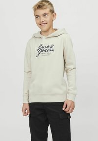 Jack & Jones Junior Felpa con cappuccio - moonbeam