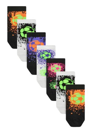 7 PACK - Strumpor - bright football