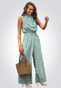 Cupshe Overal - green ditsy